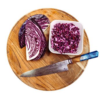 ZELÍ ČERVENÉ KROUHANÉ COLESLAW
