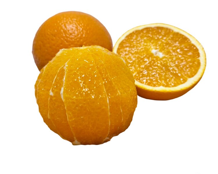 loupané pomeranče