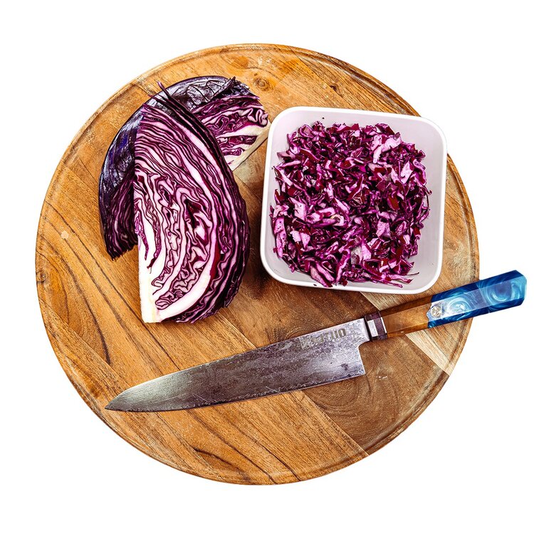 ZELÍ ČERVENÉ KROUHANÉ COLESLAW